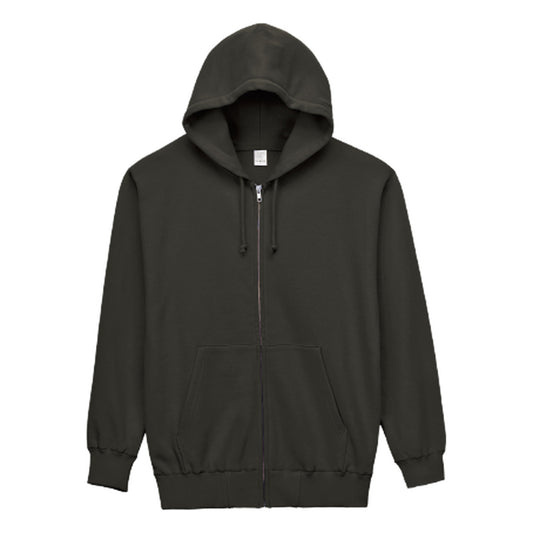 10.0オンス フードジップパーカ（裏パイル） | メンズ | 1枚 | MS2134 | チャコール