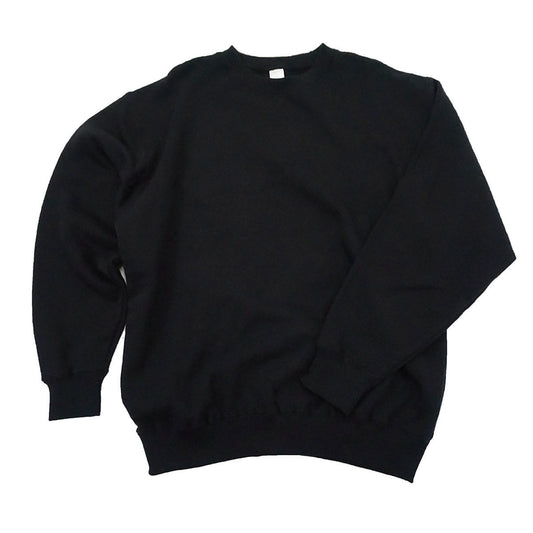 10.0オンス トレーナー（裏パイル） | ビッグサイズ | 1枚 | MS2136O | ブラック