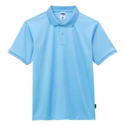 ベーシックドライポロシャツ（ポリジン加工） | メンズ | 1枚 | MS3120 | サックス