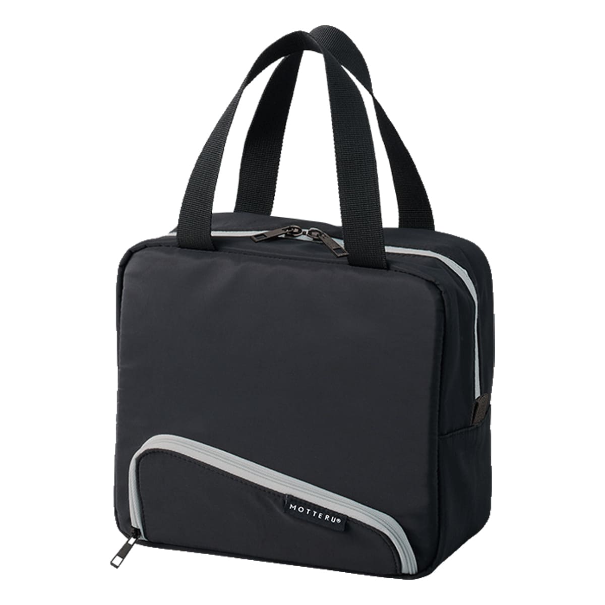 スマホが立てられるクーラーランチバッグ | ノベルティ(小物) | 1枚 | TR-1418 | ブラック