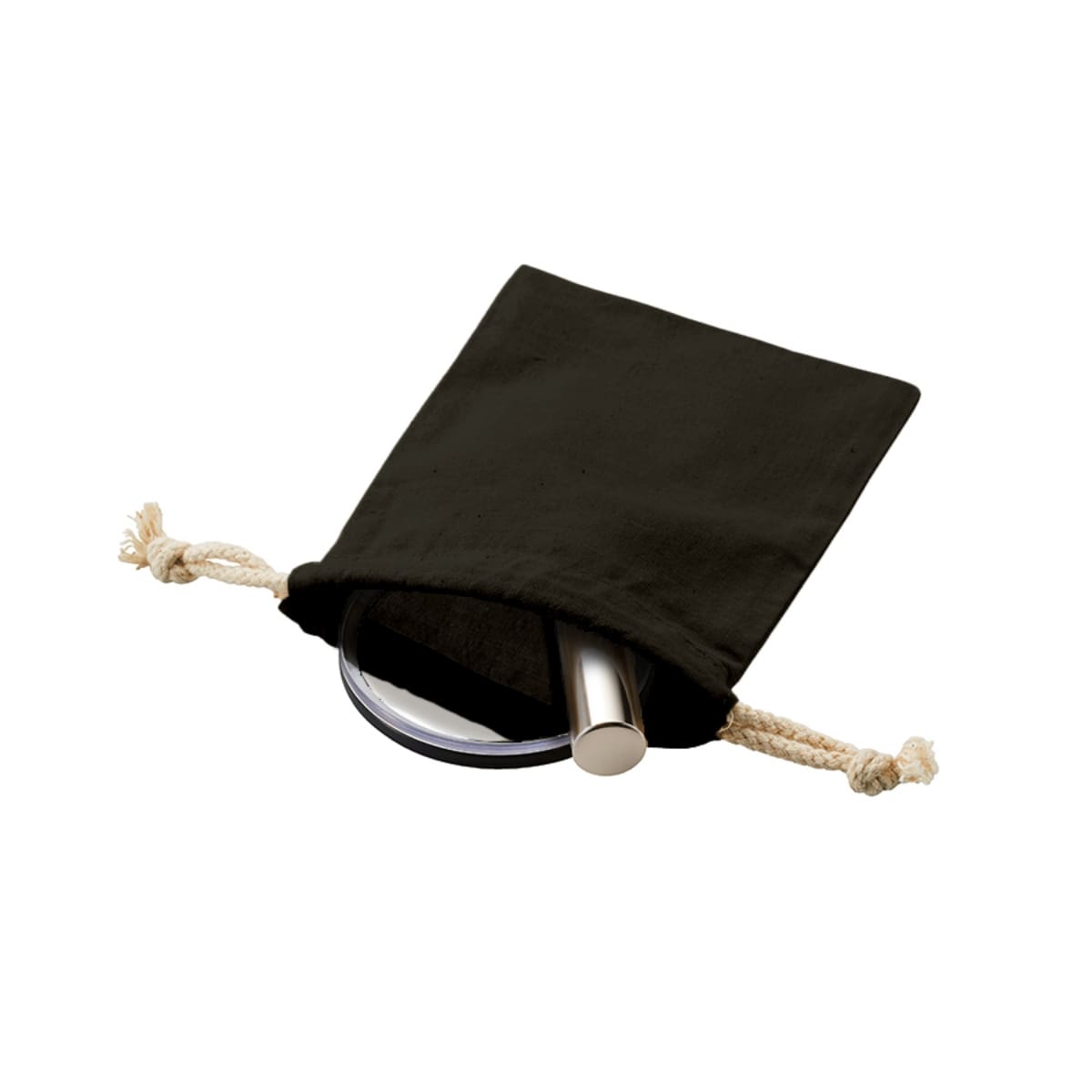 コットン巾着（SS） | ノベルティ(小物) | 1枚 | TR-1056 | ブラック