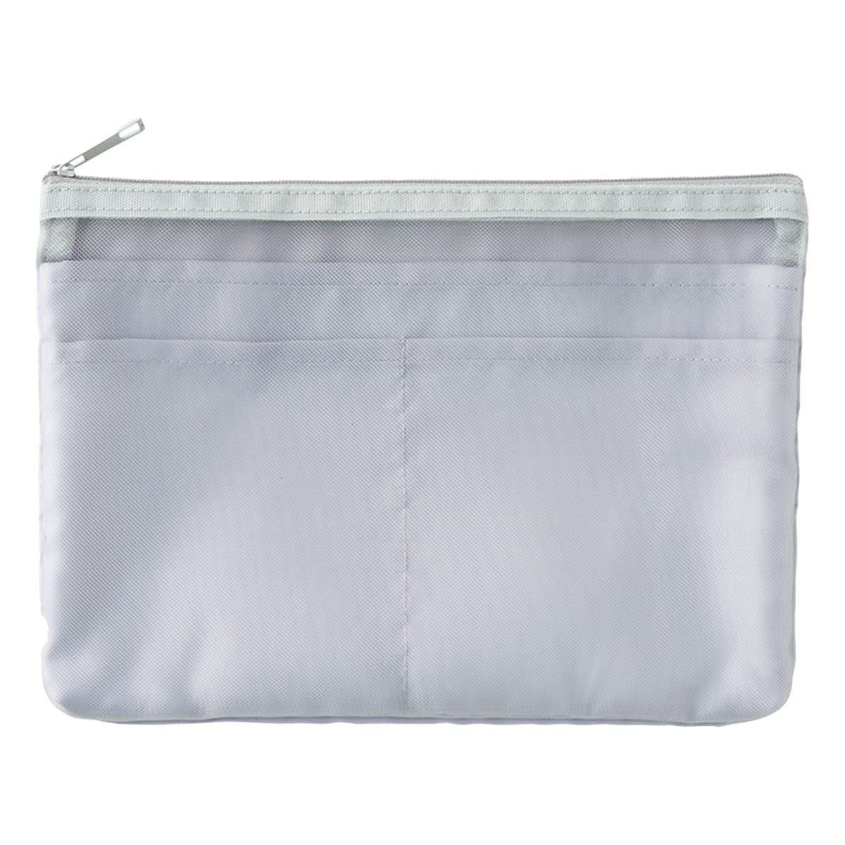 らくらく仕分けポーチ（M） | ノベルティ(小物) | 1枚 | TF-0173 | グレー