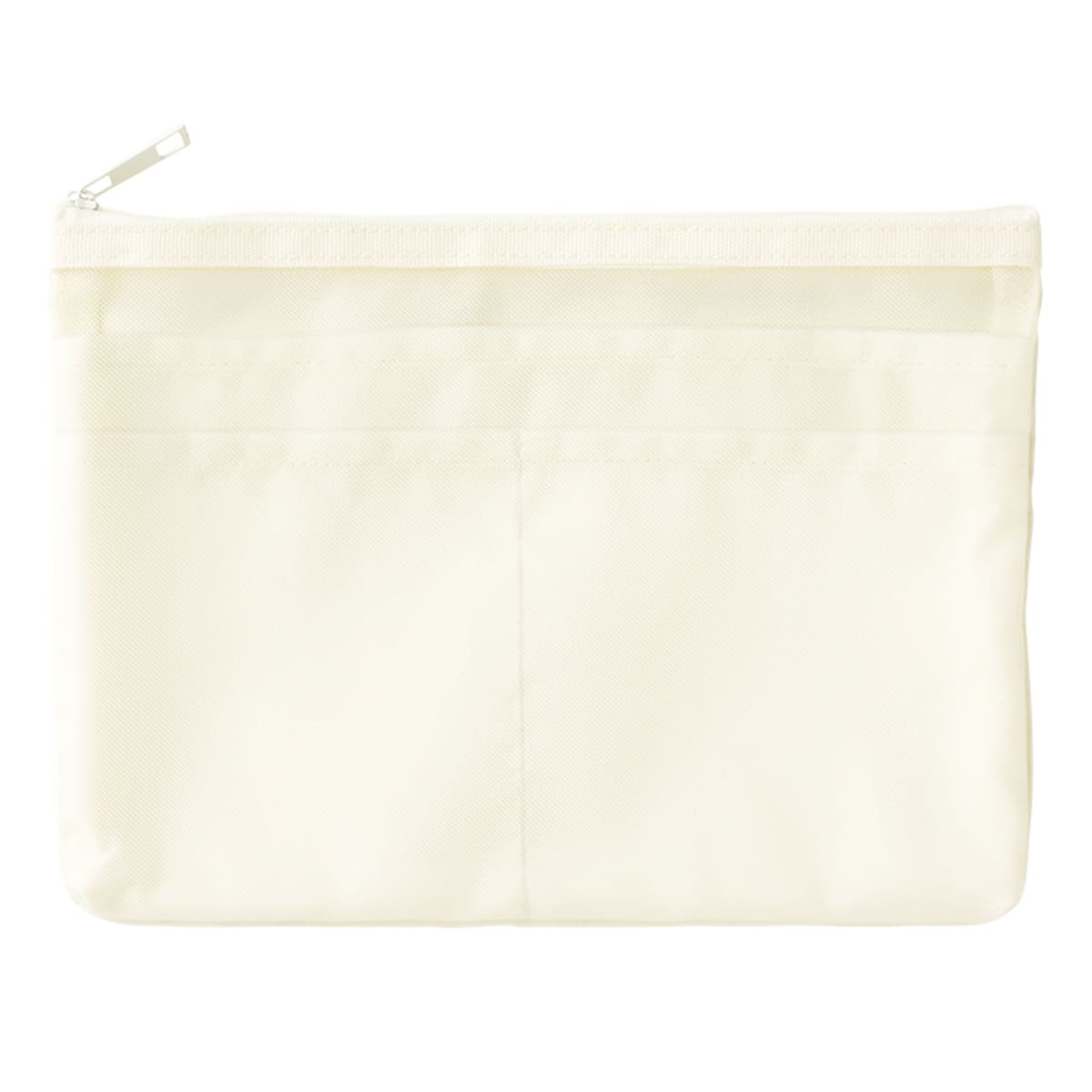 らくらく仕分けポーチ（M） | ノベルティ(小物) | 1枚 | TF-0173 | ホワイト