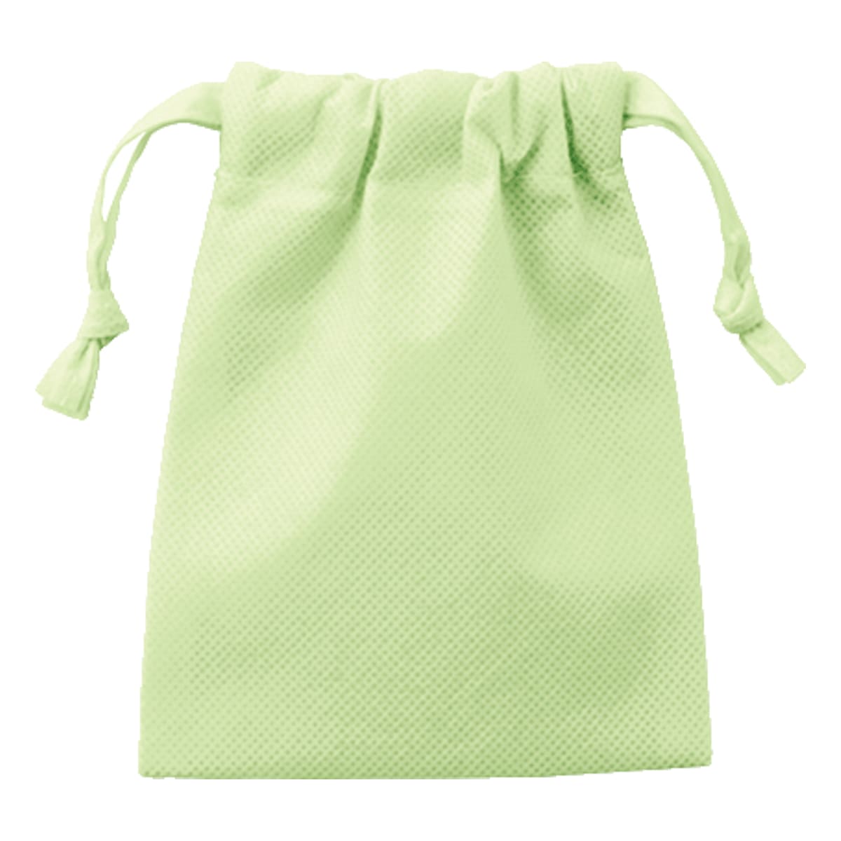 不織布巾着（SS） | ノベルティ(小物) | 1枚 | TP-0003 | ライトグリーン