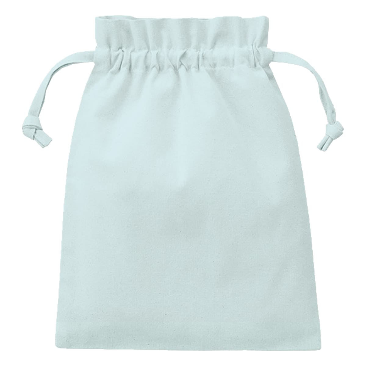 厚手コットンフリル巾着（M） | ノベルティ(小物) | 1枚 | TP-0014 | オリーブ