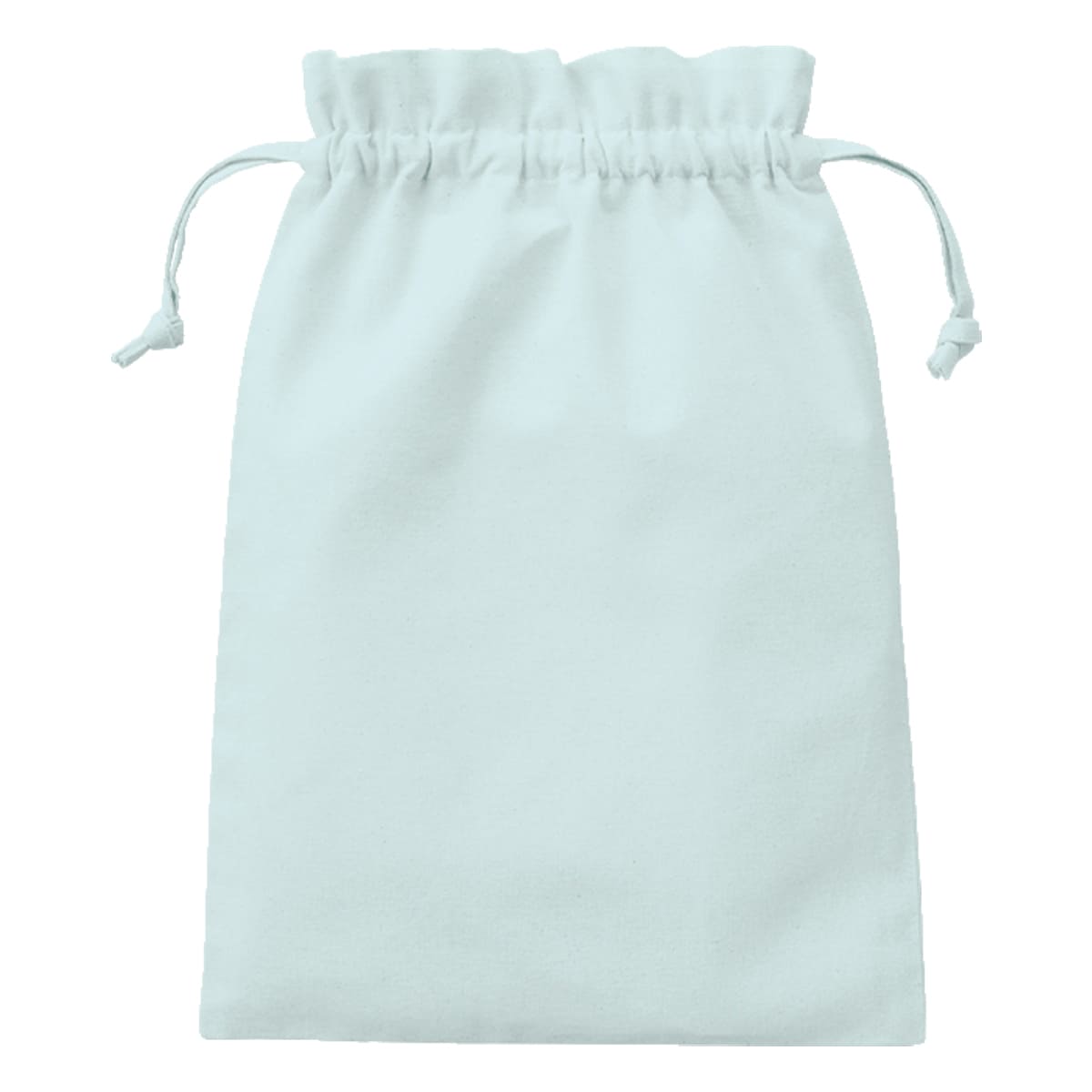 厚手コットンフリル巾着（L） | ノベルティ(小物) | 1枚 | TP-0015 | オリーブ