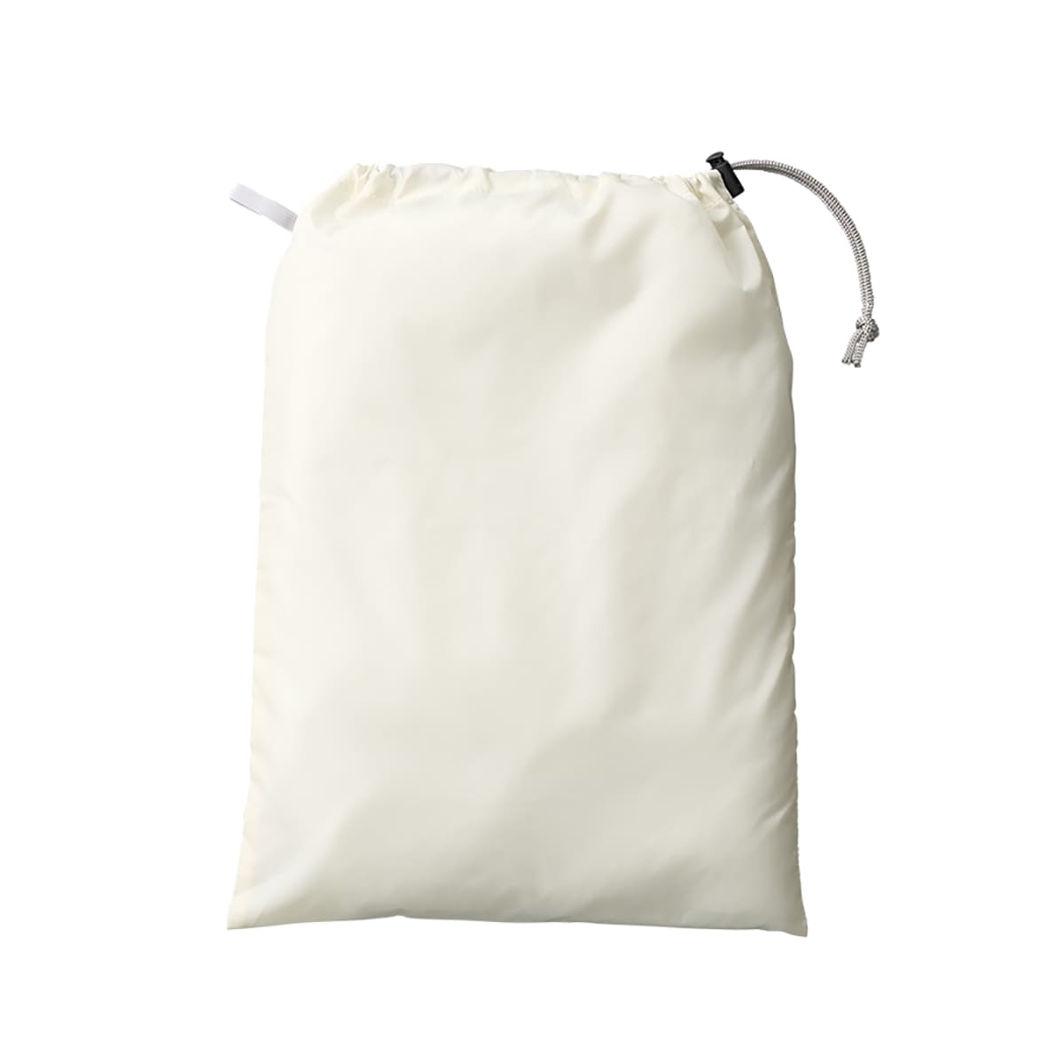 ファインライトポリ巾着(L) | ノベルティ(小物) | 1枚 | TP-0021 | ナチュラルホワイト