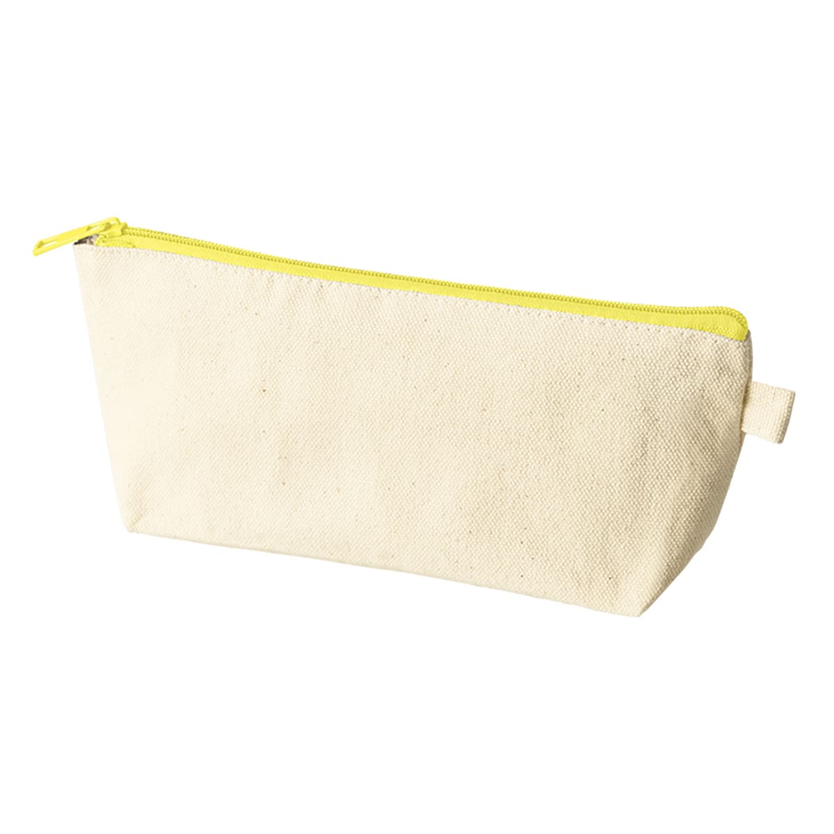 カラーファスナーキャンバスロングポーチ | ノベルティ(小物) | 1枚 | TP-0056 | イエロー