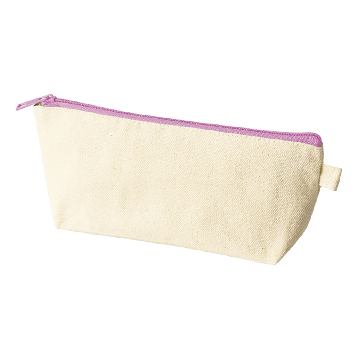 カラーファスナーキャンバスロングポーチ | ノベルティ(小物) | 1枚 | TP-0056 | パープル