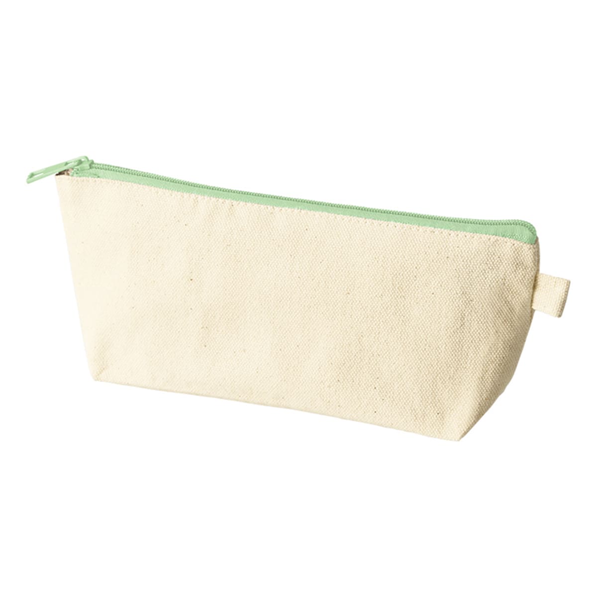 カラーファスナーキャンバスロングポーチ | ノベルティ(小物) | 1枚 | TP-0056 | オリーブ