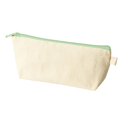 カラーファスナーキャンバスロングポーチ | ノベルティ(小物) | 1枚 | TP-0056 | オリーブ