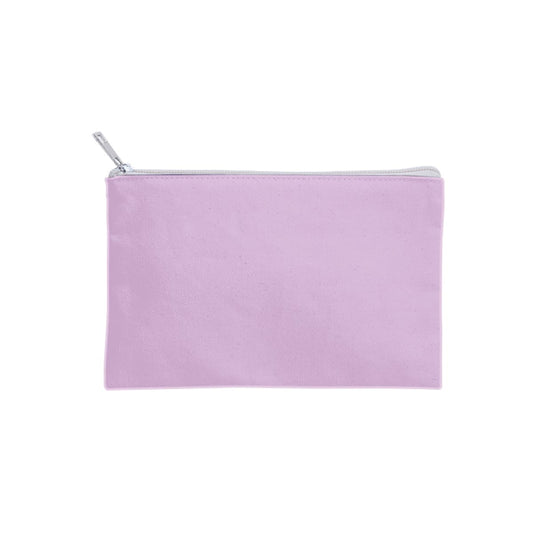 キャンバス フラットポーチ（S） | ノベルティ(小物) | 1枚 | TR-0822 | パープル