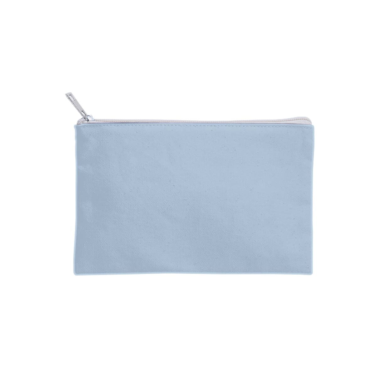キャンバス フラットポーチ（S） | ノベルティ(小物) | 1枚 | TR-0822 | スモークブルー