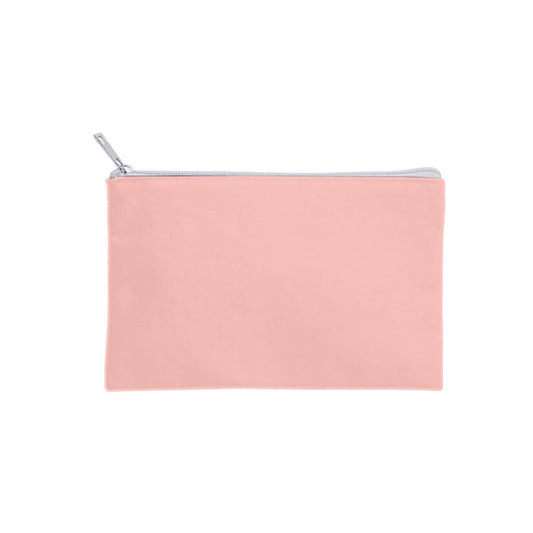 キャンバス フラットポーチ（S） | ノベルティ(小物) | 1枚 | TR-0822 | スモークピンク