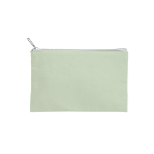 キャンバス フラットポーチ（S） | ノベルティ(小物) | 1枚 | TR-0822 | オリーブ