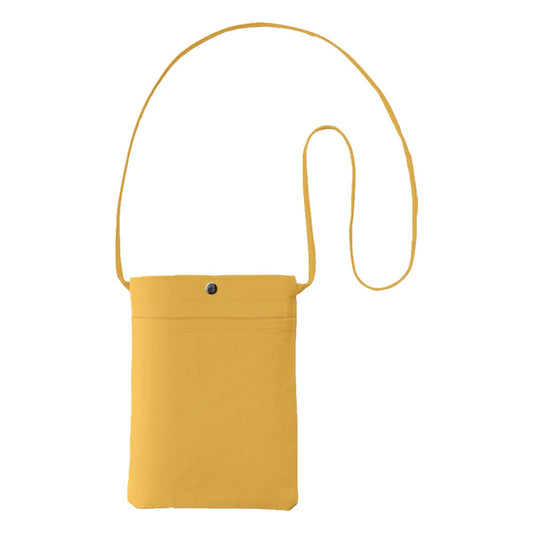 キャンバス フロントポケットサコッシュ | ノベルティ(小物) | 1枚 | TR-1082 | マスタード