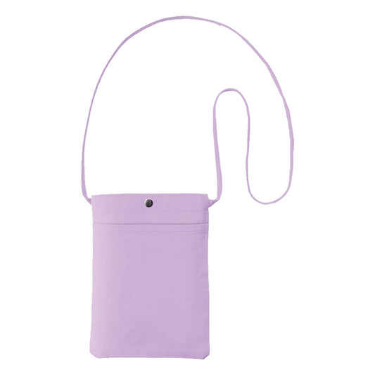 キャンバス フロントポケットサコッシュ | ノベルティ(小物) | 1枚 | TR-1082 | パープル