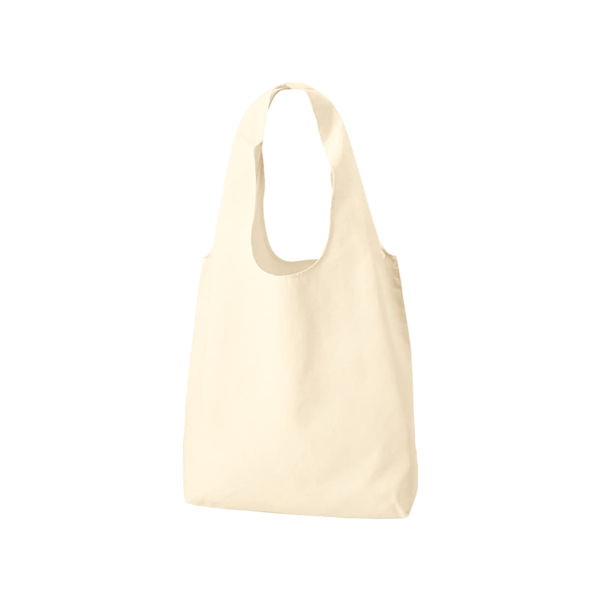 厚手コットンショルダーハンドトート（M） | ノベルティ(小物) | 1枚 | TR-1337 | ナチュラル
