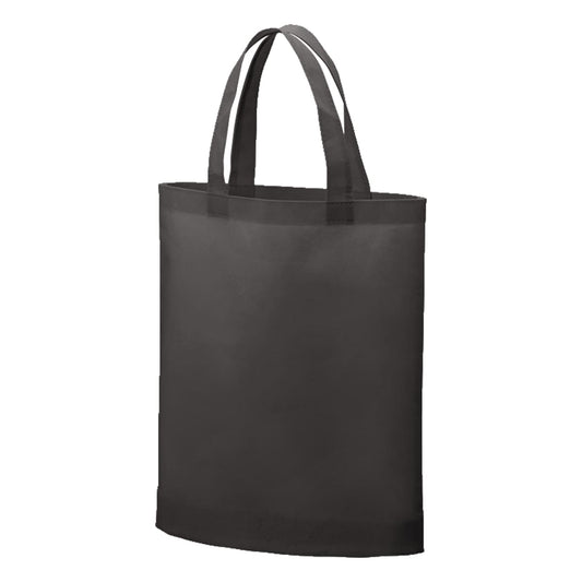 不織布A4ガゼットマチ付きトート | ノベルティ(小物) | 1枚 | TR-1340 | ナイトブラック