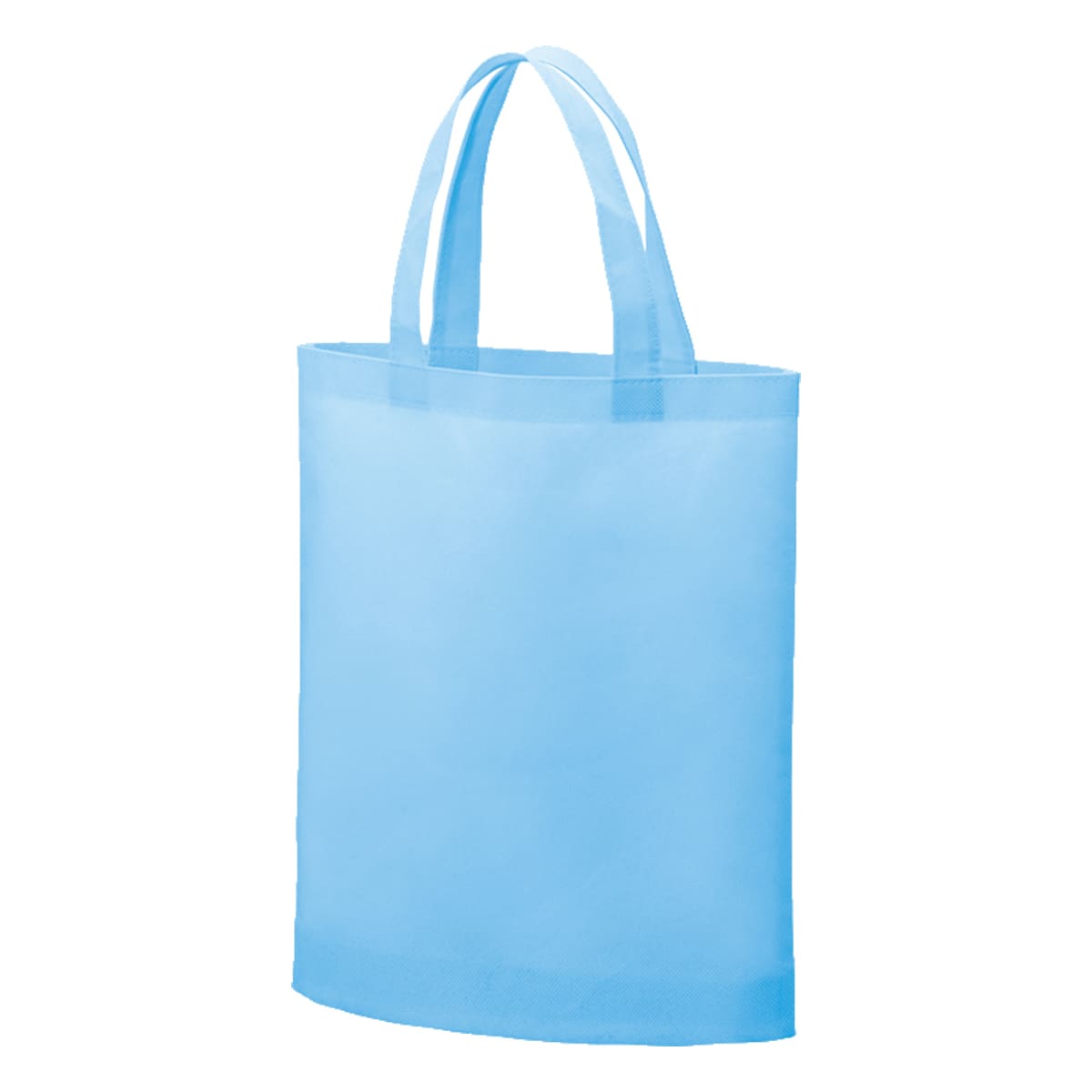 不織布A4ガゼットマチ付きトート | ノベルティ(小物) | 1枚 | TR-1340 | フロスティブルー