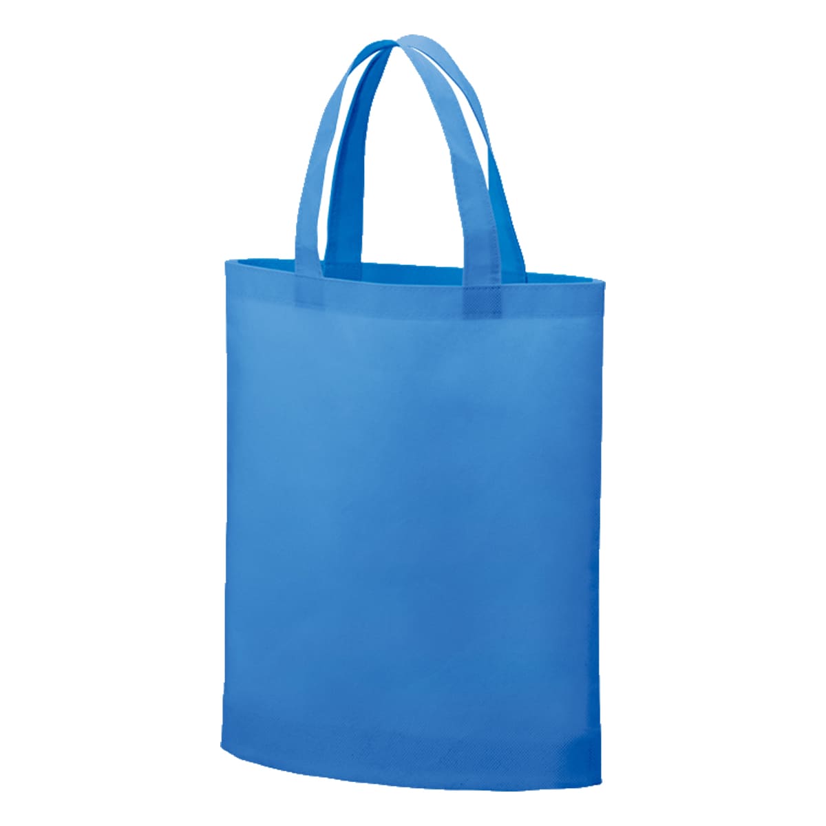 不織布A4ガゼットマチ付きトート | ノベルティ(小物) | 1枚 | TR-1340 | スカイブルー
