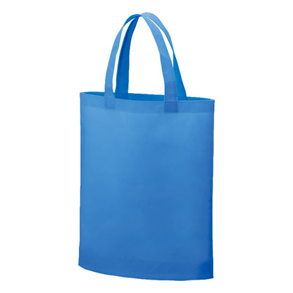 不織布A4ガゼットマチ付きトート | ノベルティ(小物) | 1枚 | TR-1340 | スカイブルー