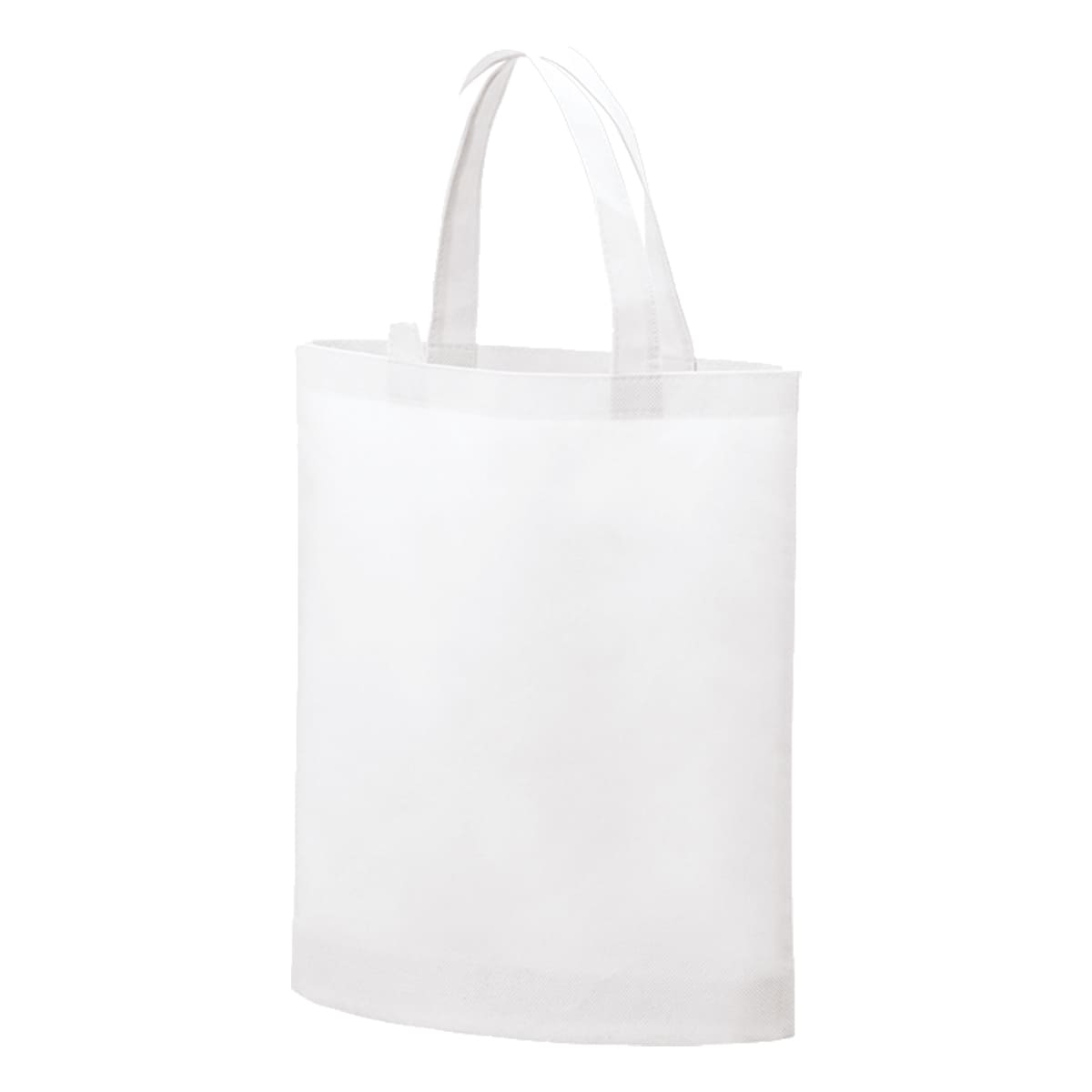 不織布A4ガゼットマチ付きトート | ノベルティ(小物) | 1枚 | TR-1340 | ナチュラルホワイト