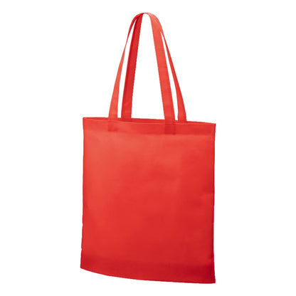不織布ガゼットマチ付ショルダートート | ノベルティ(小物) | 1枚 | TR-1341 | レッド