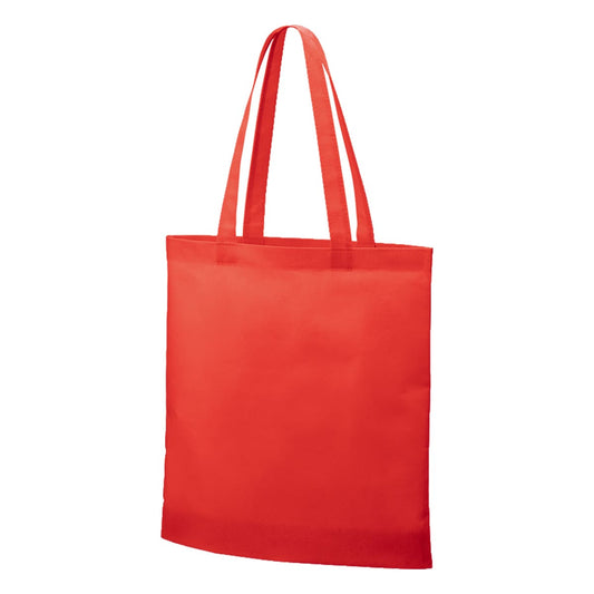 不織布ガゼットマチ付ショルダートート | ノベルティ(小物) | 1枚 | TR-1341 | レッド