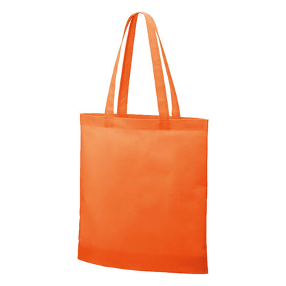 不織布ガゼットマチ付ショルダートート | ノベルティ(小物) | 1枚 | TR-1341 | オレンジ