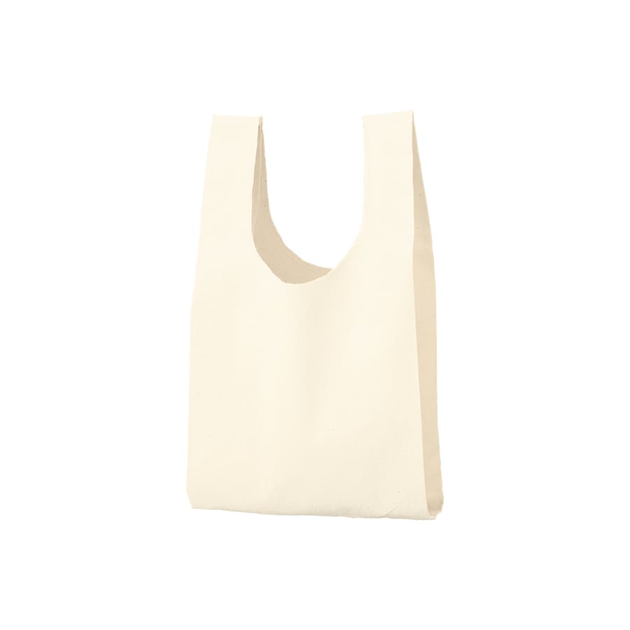 厚手コットンマルシェバッグ(S) | ノベルティ(小物) | 1枚 | TR-1380 | ナチュラル