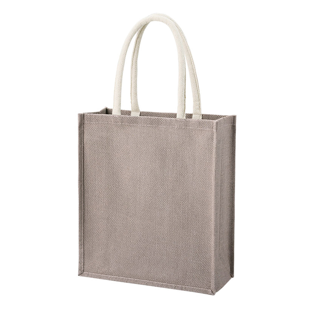 ジュートスクエアトート（ML） | ノベルティ(小物) | 1枚 | TR-1398 | グレー