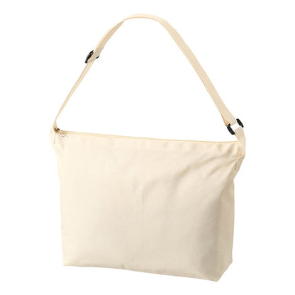 アジャスター付ファスナーショルダーバッグ | ノベルティ(小物) | 1枚 | TR-1407 | ミルキーベージュ