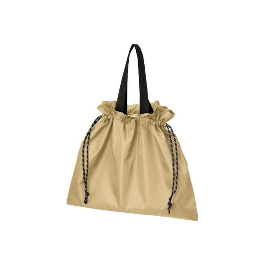 リップストップ巾着バッグ | ノベルティ(小物) | 1枚 | TR-1426 | ベージュ