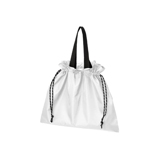 リップストップ巾着バッグ | ノベルティ(小物) | 1枚 | TR-1426 | ホワイト
