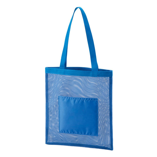 メッシュフラットトート | ノベルティ(小物) | 1枚 | TR-1435 | ブルー