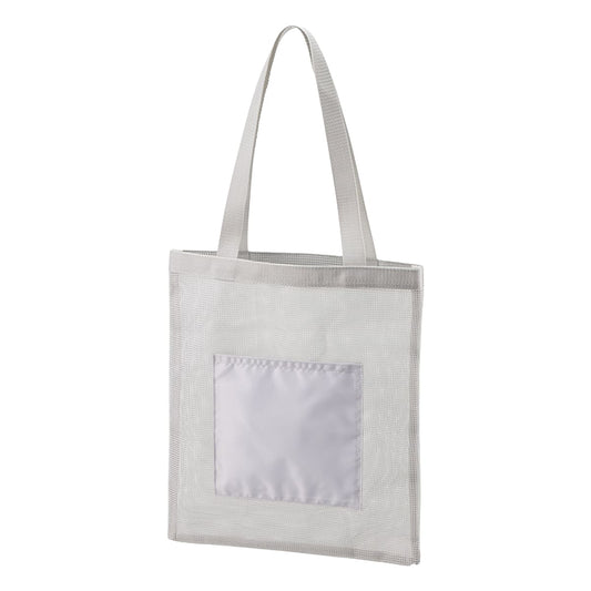 メッシュフラットトート | ノベルティ(小物) | 1枚 | TR-1435 | グレー