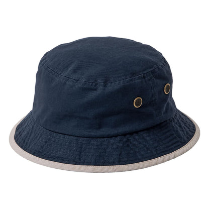 ウォッシュ トリムバケットハット | ノベルティ(小物) | 1枚 | 1519 | ネイビー（カーキトリム）