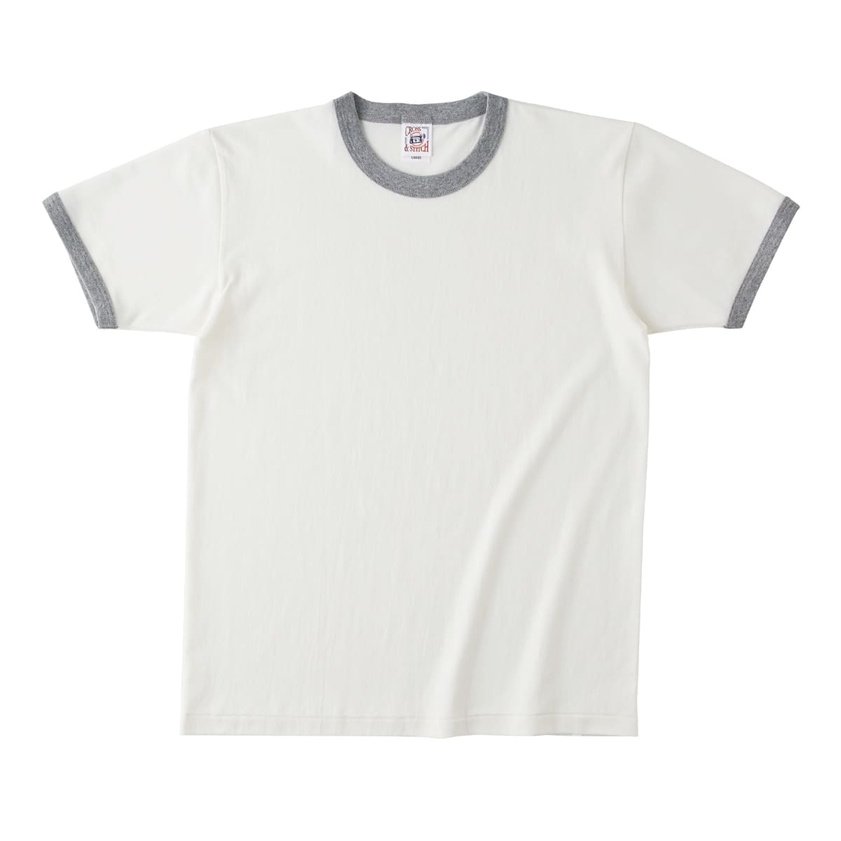 オープンエンド マックスウェイト リンガーTシャツ | ビッグサイズ | 1枚 | OE1121 | ヘザーグレー×スミクロ