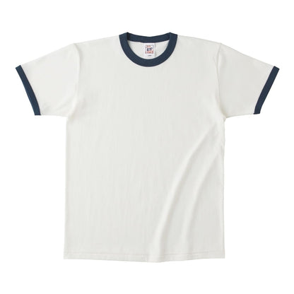 オープンエンド マックスウェイト リンガーTシャツ | ビッグサイズ | 1枚 | OE1121 | ナチュラル×フォレストグリーン