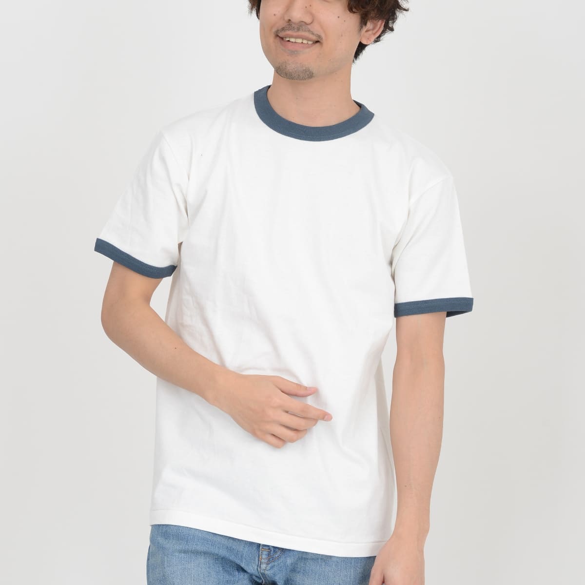 オープンエンド マックスウェイト リンガーTシャツ | メンズ | 1枚 | OE1121 | スミクロ×ヘザーグレー