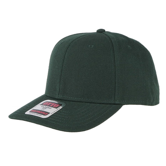 OTTO 6パネルミッドプロファイルベースボールキャップ | ノベルティ(小物) | 1枚 | OTC-365 | ダークグリーン