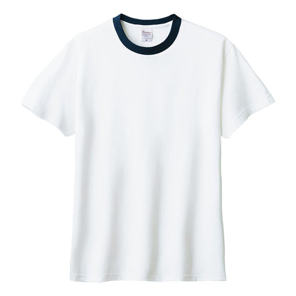 5.6オンス ヘビーウェイトTシャツ | レディース | 1枚 | 00085-CVT | ホワイト×ネイビー