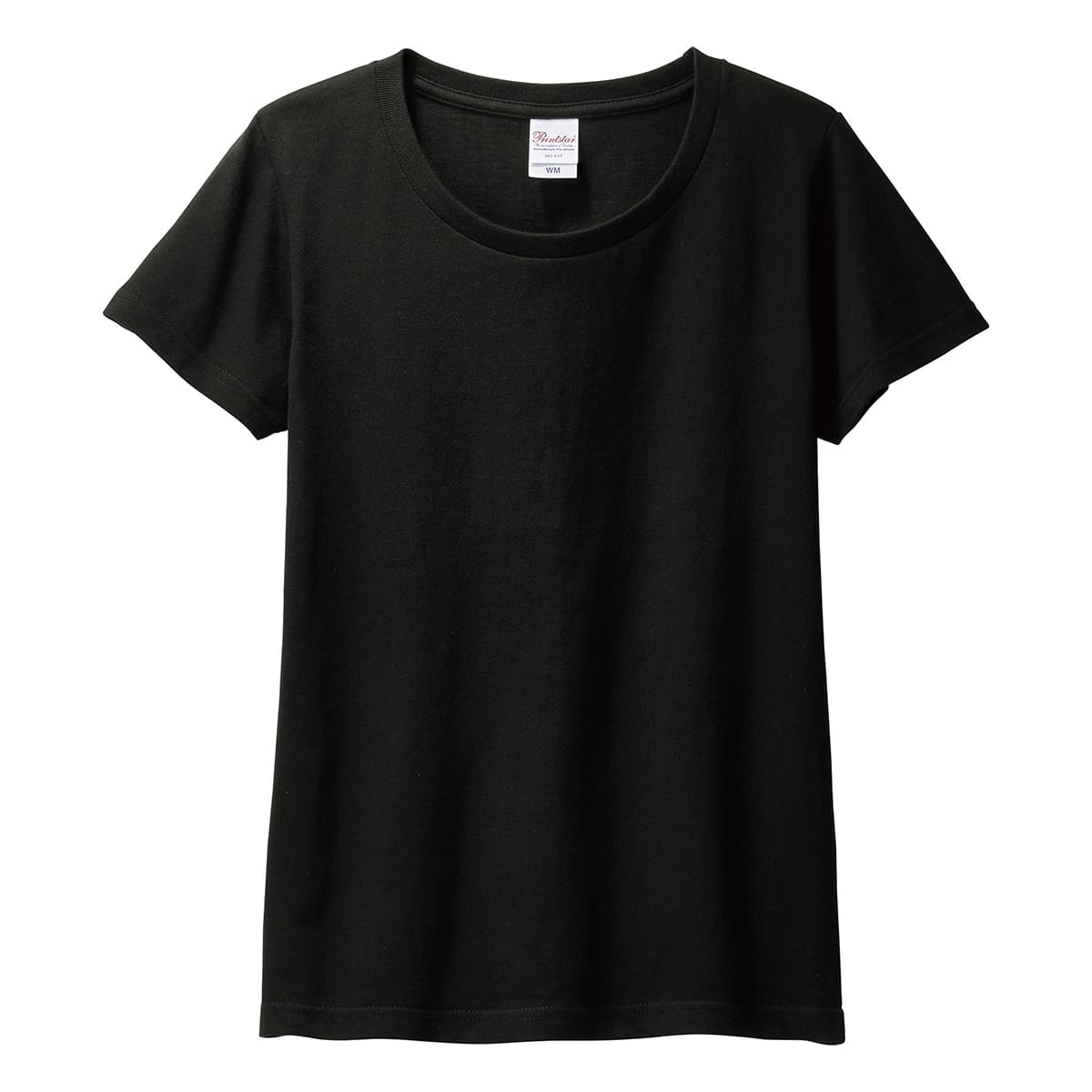 5.6オンス ヘビーウェイトTシャツ | レディース | 1枚 | 00085-CVT | ブラック