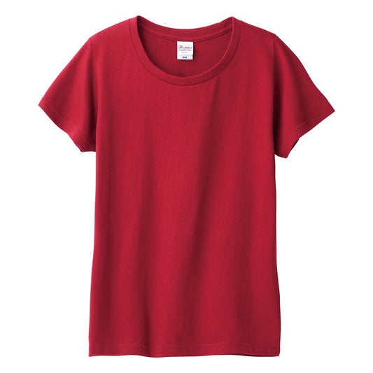 5.6オンス ヘビーウェイトTシャツ | レディース | 1枚 | 00085-CVT | ガーネットレッド
