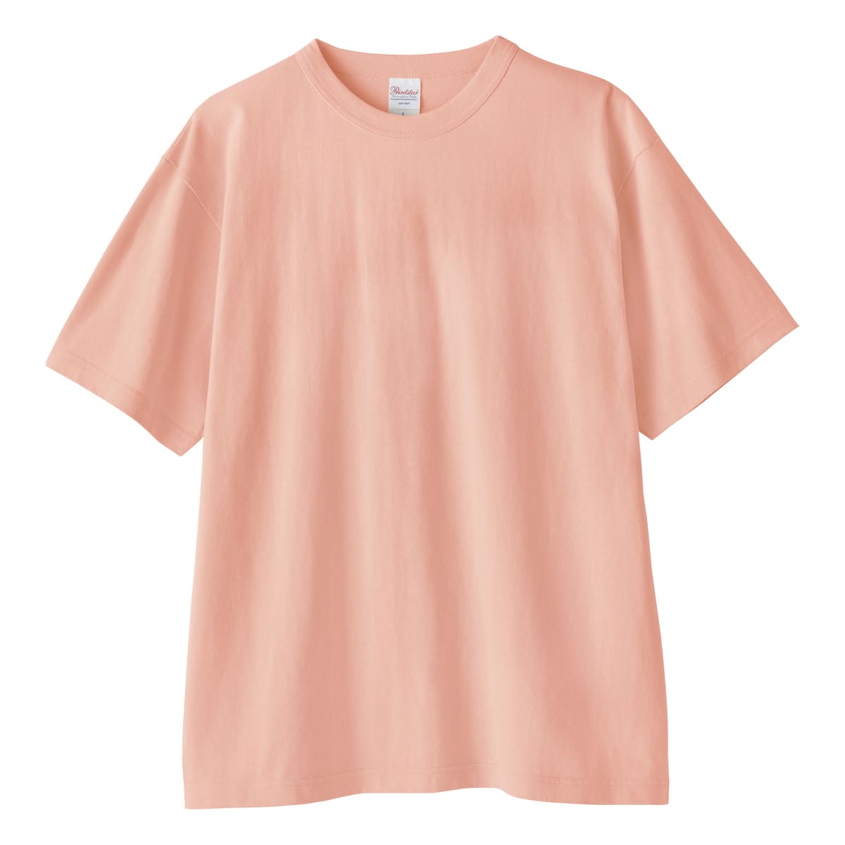 5.9オンス オープンエンドTシャツ | メンズ | 1枚 | 00087-OET | ダスティピンク