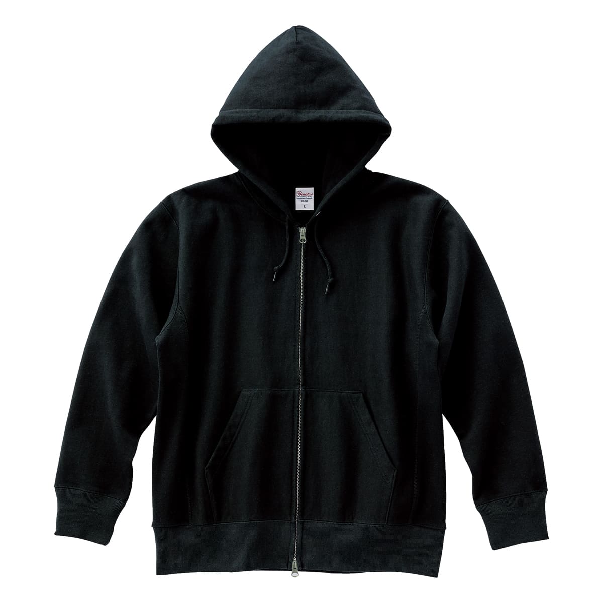 12.0オンス 裏起毛ヘビージップパーカー | ビッグサイズ | 1枚 | 00229-FVZ | ブラック