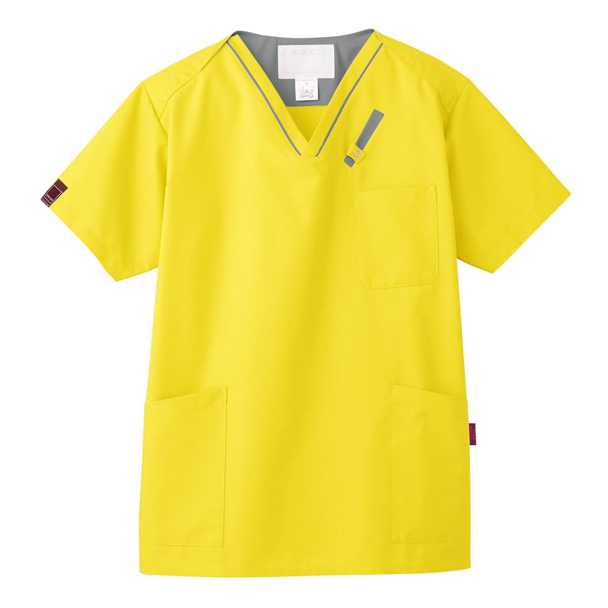 スクラブ（PANTONE） | メディカルウェア | 1枚 | 7042SC | イルミネーティング×アルティメットグレー