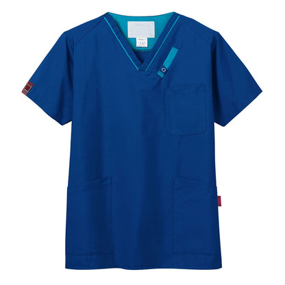 スクラブ（PANTONE） | メディカルウェア | 1枚 | 7042SC | ネイビー×ターコイズ