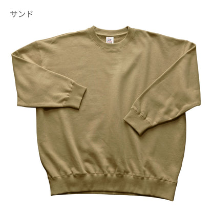 レギュラーウェイトビッグシルエットスウェットシャツ | メンズ | 1枚 | SB2280 | ブラック